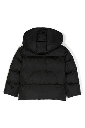 black polyester jacket PALM ANGELS KIDS | PGEJ002F23FAB0021001